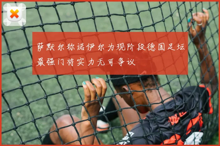 萨默尔称诺伊尔为现阶段德国足坛最强门将实力无可争议