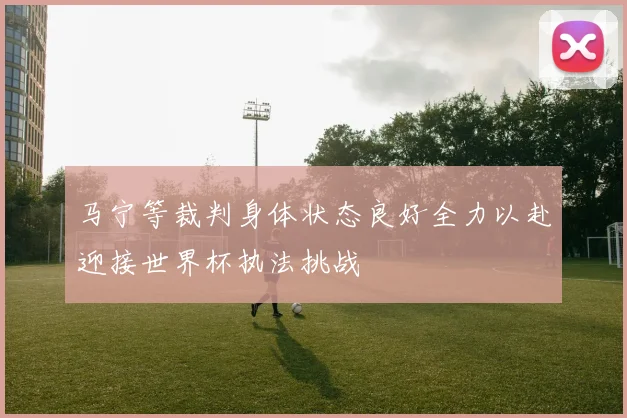 马宁等裁判身体状态良好全力以赴迎接世界杯执法挑战